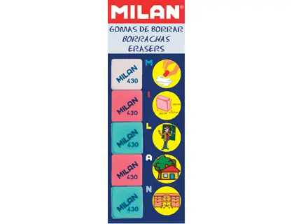 Imagen GOMAS MILAN 430-5 BLISTER 5