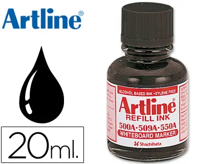 Imagen TINTA ROTULADOR ARTLINE 500-A NEGRA