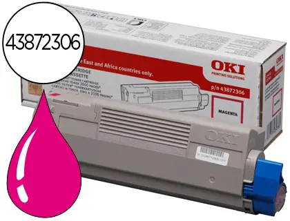 Imagen TONER ORIG. OKI C5650/5750 MAGENTA 2000 PAG.