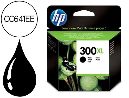 Imagen INK JET HP ORIG 300XL NEGRO