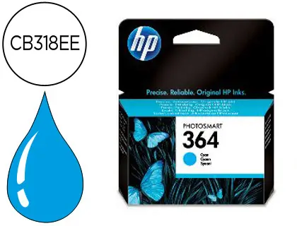 Imagen INK-JET HP ORIG. 364 CYAN