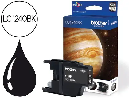 Imagen INK-JET BROTHER LC-1240BK NEGRO -600PAG-