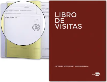 Imagen LIBRO  DE VISITAS LIDERPAPEL 100 H A4