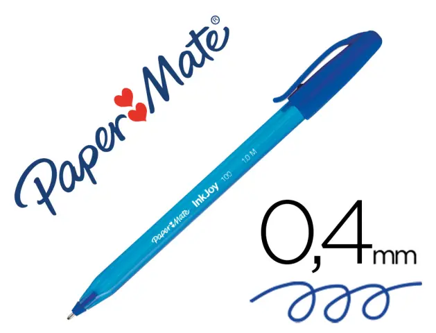 Imagen BOLIGRAFO PAPER MATE INKJOY 100 AZUL