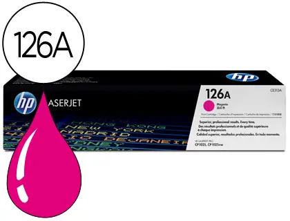 Imagen TONER ORIG. HP CE313A MAGENTA N 126A