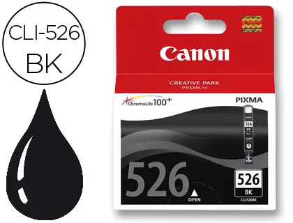 Imagen INK JET ORIG. CANON 526BK NEGRO