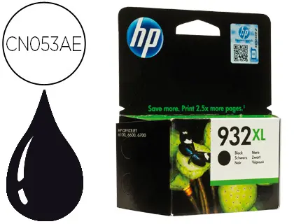 Imagen INK JET ORIG. HP 932XL BK