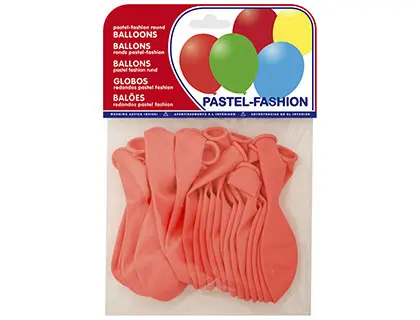 Imagen GLOBOS ROSA BOLSA DE 20 UNIDADES