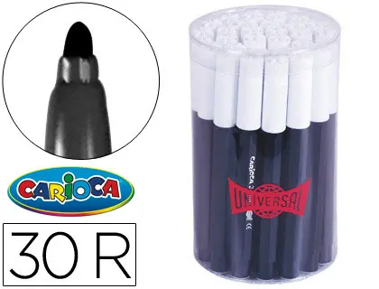 Imagen Rotulador carioca jumbo negro punta gruesa