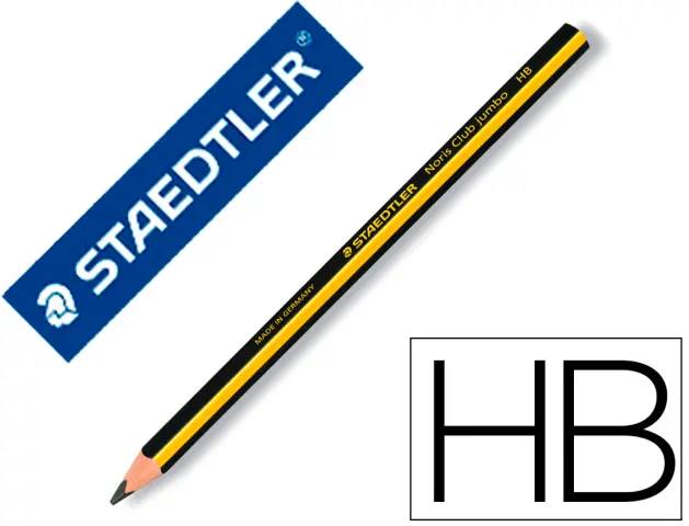 Imagen LAPICES DE GRAFITO STAEDTLER TRIPLUS 2 B