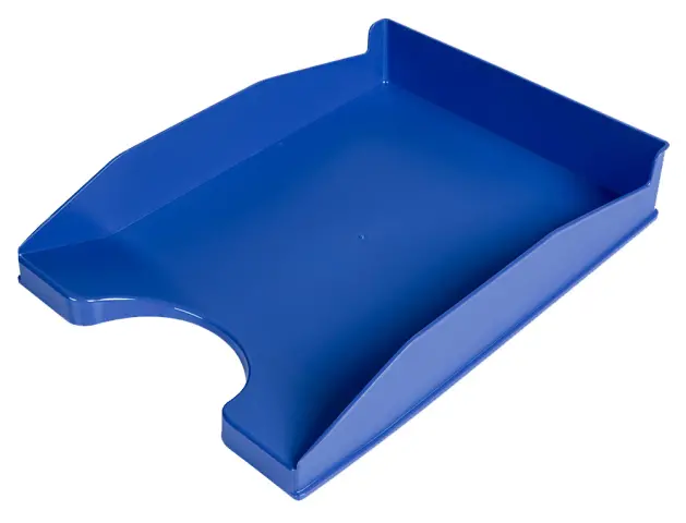 Imagen Bandeja sobremesa plastico q-connect azul opaco