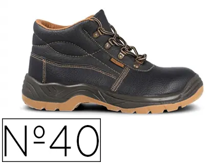 Imagen Bota de seguridad paredes s3 negro talla 40