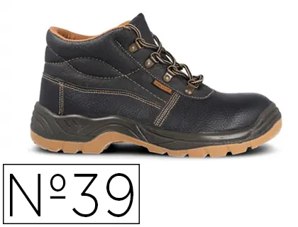 Imagen Bota de seguridad paredes s3 negro talla 39