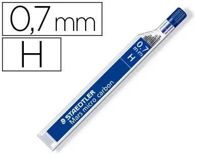 Imagen Minas staedtler mars micro grafito 0,7 mm h tubo con 12 unidades