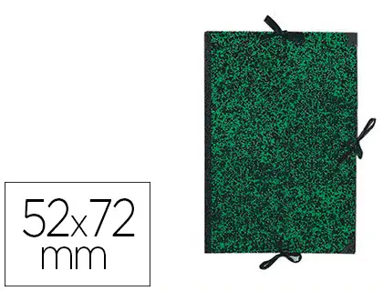 Imagen Carpeta dibujo canson classic 52x72 cm con lazos marmol verde