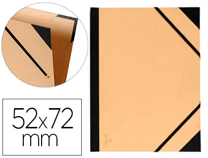 Imagen Carpeta dibujo canson tendence 52x72 cm con gomas kraft
