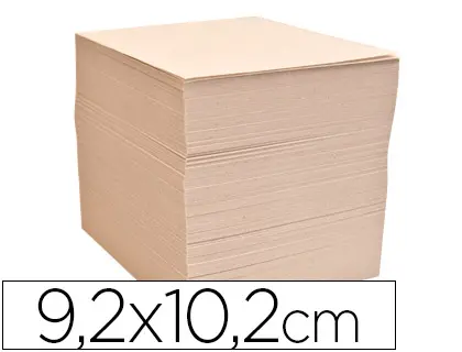 Imagen Taco liderpapel reciclado 92 x 102 mm crema