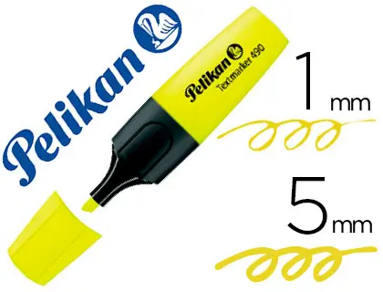 Imagen Rotulador pelikan fluorescente textmarker 490 amarillo