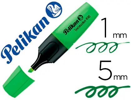 Imagen Rotulador pelikan fluorescente textmarker 490 verde