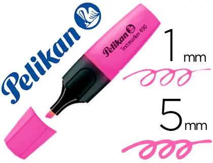 Imagen Rotulador pelikan fluorescente textmarker 490 rosa
