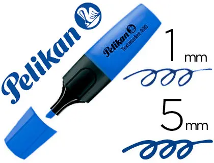 Imagen Rotulador pelikan fluorescente textmarker 490 azul