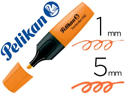 Imagen Rotulador pelikan fluorescente textmarker 490 naranja