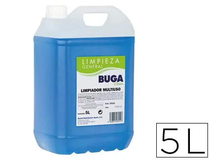 Imagen Limpiador multiusos buga clean garrafa 5 litros