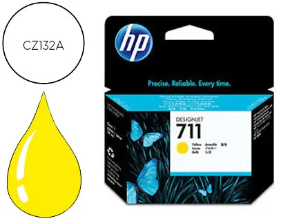 Imagen Ink-jet hp n.711 amarillo 29 ml designjet t120 / t520
