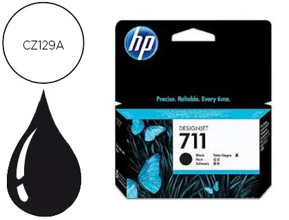 Imagen Ink-jet hp n.711 negro 38 ml designjet t120 / t520