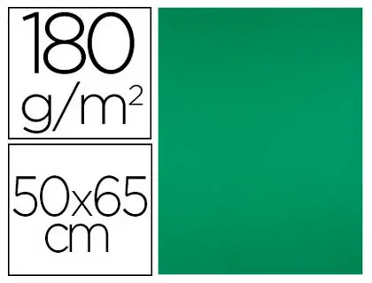 Imagen Cartulina liderpapel 50x65 cm 180g/m2 verde navidad 