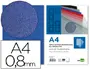 Imagen Tapa encuadernacion liderpapel polipropileno a4 0.8mm azul opaco paquete de 50unidades 2