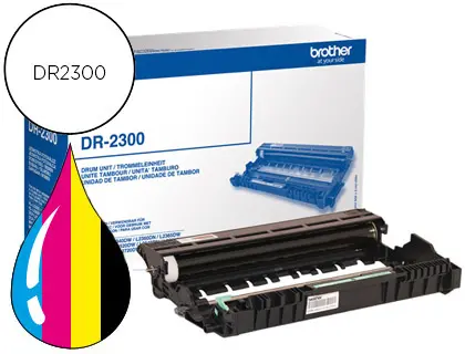 Imagen Tambor brother dr-2300 dcpl2500d/ dcpl2520dw / mfcl2700dw / mfcl2720dw negro 12.000 pag