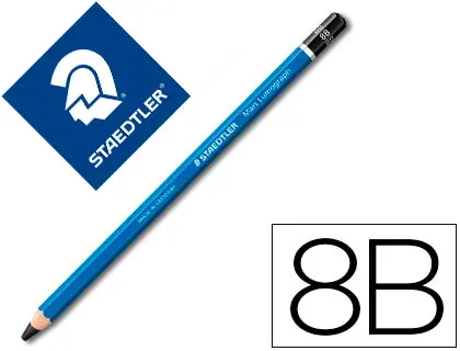 Imagen Lapices de grafito staedtler mars lumograph 100 8b unidad