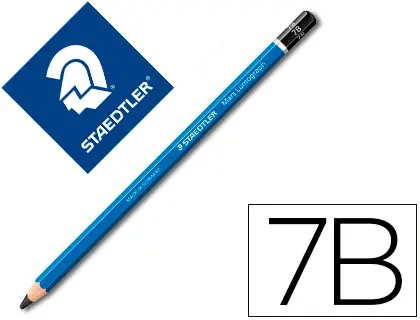 Imagen Lapices de grafito staedtler mars lumograph 100 7b unidad