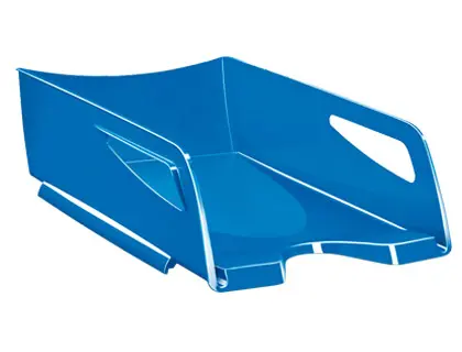 Imagen Bandeja sobremesa cep maxi de gran capacidad plastico azul 386x270x115 mm