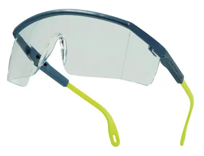 Imagen Gafas deltaplus de proteccion policarbonato monobloque incoloro color gris-amarilla uv400