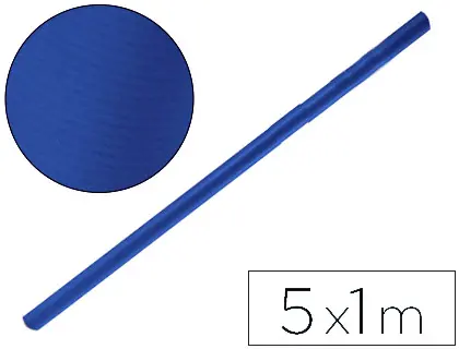 Imagen Papel kraft liderpapel azul azurita rollo 5x1 mt
