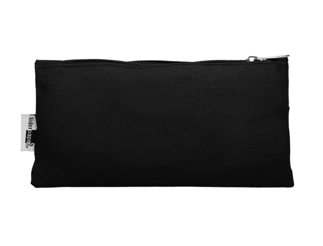 Imagen Bolso escolar portatodo liderpapel estrecho negro 200x60 mm