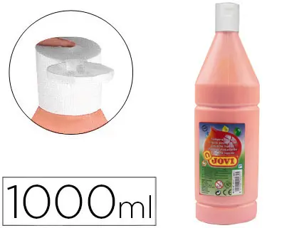 Imagen Tempera liquida jovi escolar 1000 ml carne