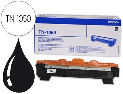 Imagen Toner brother tn1050 hl1110 dcp1510 mfc1810 negro -1000 pag