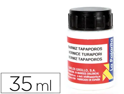 Imagen Barniz la pajarita tapaporos 35ml