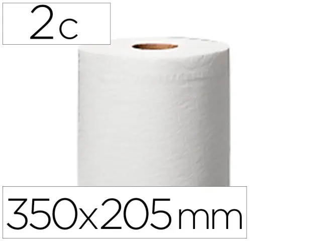 Imagen Papel secamanos central 2 capas 150,2 mts para dispensador m2 rollos