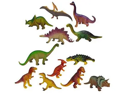 Imagen Juego miniland dinosaurios 12 figuras