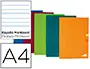 Imagen Libreta liderpapel scriptus a4 48 hojas 90g/m2 rayado montessori 5mm con margen colores surtidos 2