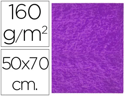 Imagen Fieltro liderpapel 50x70cm violeta 160g/m2