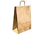 Imagen Bolsa kraft q-connect oro asa retorcida 270x120x360 mm 2