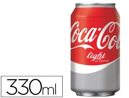 Imagen Refresco coca-cola light lata 330mI