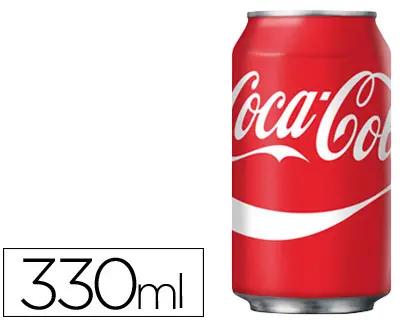 Imagen Refresco coca-cola lata 330ml