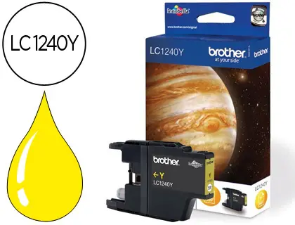 Imagen Ink-jet brother lc-1240y amarillo -600pag- mfc-j6510dw mfc-j6710dw mfc-j6910dw