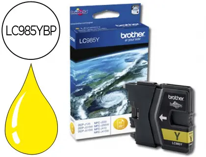 Imagen Ink-jet brother lc-985y amarillo dcp-j125/dcp-j315w mfc-j265w/mfc-j410/mfc-j415w